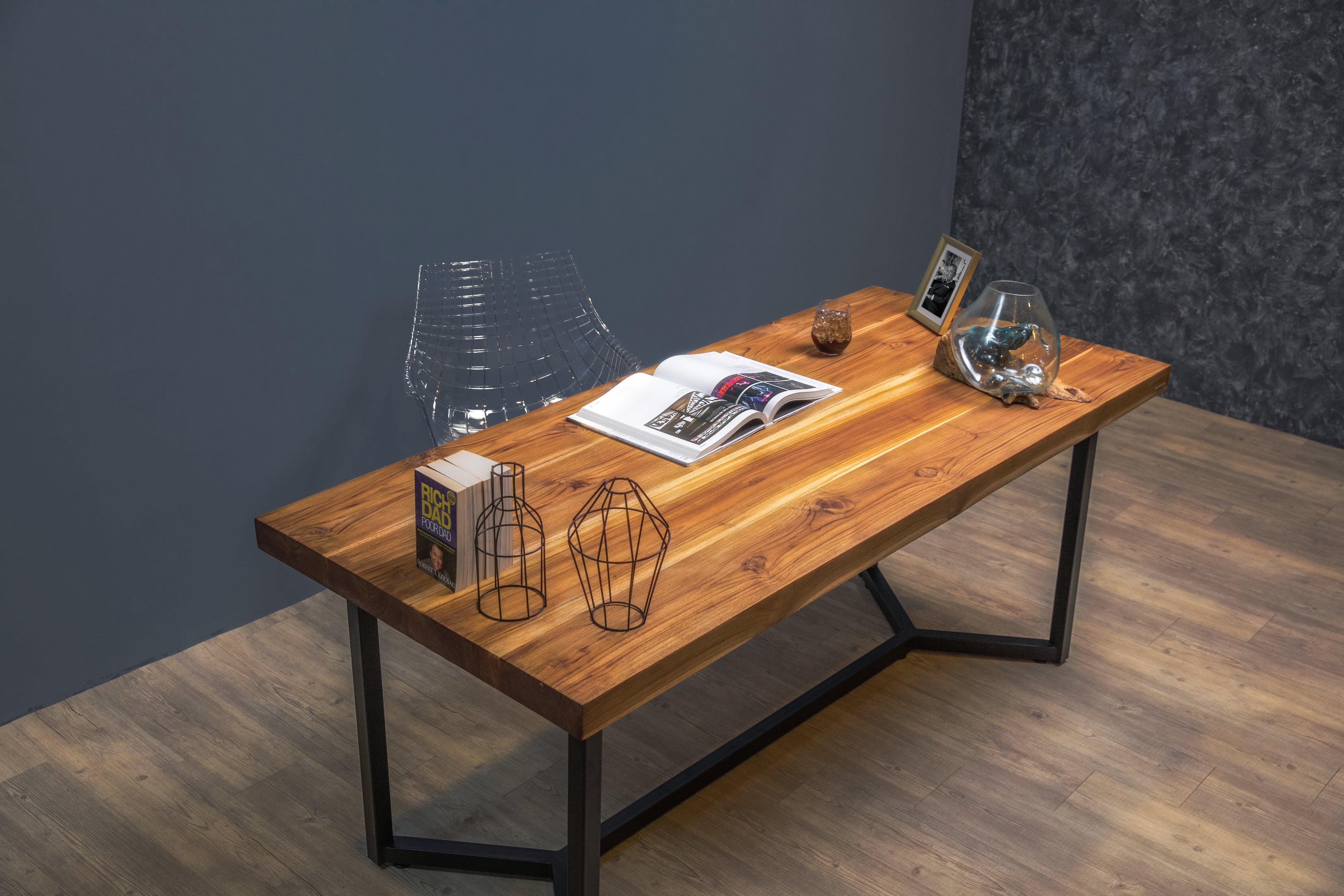 Suar Wood Study Table