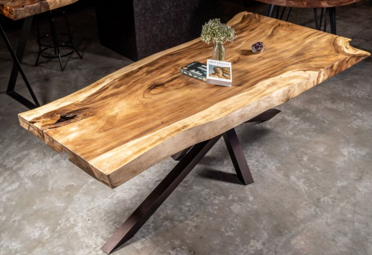 Suar Wood Dining Table